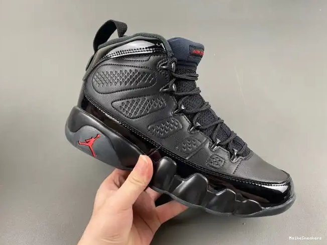 MaikeSneakers Bred 9 302370-014 Retro Patent Air Jordan 0606